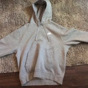 Men’s gray nike hoodie